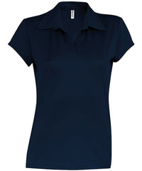 Karibanproact Ladies' Short-sleeved Polo Shirt - Navy