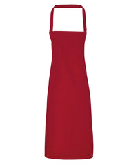 Premier 100% Organic Cotton Bib Apron - Burgundy