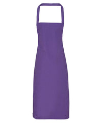 Premier 100% Organic Cotton Bib Apron - Purple