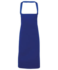 Premier 100% Organic Cotton Bib Apron - Royal