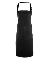 Premier Cotton Bib Apron, Organic and Fairtrade Certified - Black