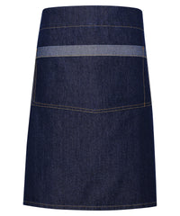 Premier Domain Contrast Denim Waist Apron - Indigo Denim