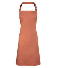 Premier Colours Bib Apron - Chestnut