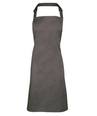 Premier Colours Bib Apron - Dark Grey