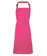 Premier Colours Bib Apron - Hot Pink