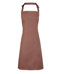 Premier Colours Bib Apron - Mocha