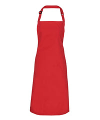 Premier Colours Bib Apron - Salsa