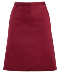 Premier Colours Mid-length Apron - Burgundy
