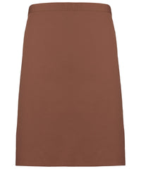 Premier Colours Mid-length Apron - Mocha