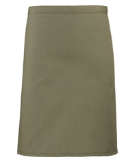 Premier Colours Mid-length Apron - Olive