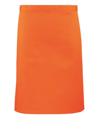 Premier Colours Mid-length Apron - Orange