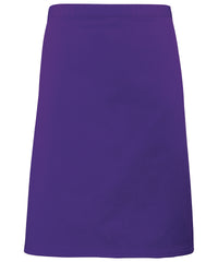 Premier Colours Mid-length Apron - Purple