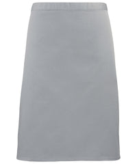 Premier Colours Mid-length Apron - Silver