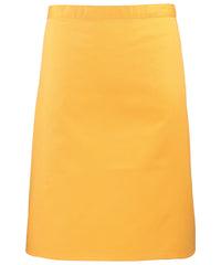 Premier Colours Mid-length Apron - Sunflower