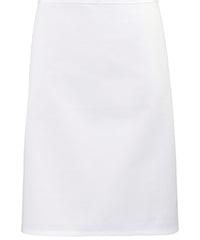 Premier Colours Mid-length Apron - White