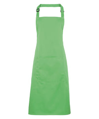 Premier Colours Bib Apron with Pocket - Apple
