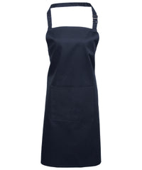 Premier Colours Bib Apron with Pocket - Navy