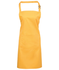 Premier Colours Bib Apron with Pocket - Sunflower