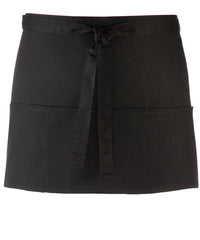 Premier Colours 3-pocket Apron - Black