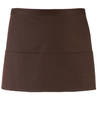 Premier Colours 3-pocket Apron - Brown