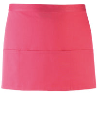 Premier Colours 3-pocket Apron - Fuchsia