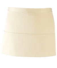 Premier Colours 3-pocket Apron - Natural