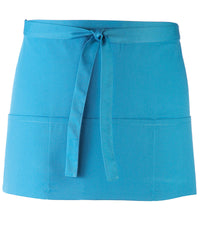 Premier Colours 3-pocket Apron - Turquoise