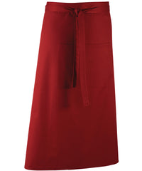 Premier Colours Bar Apron - Burgundy
