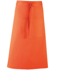 Premier Colours Bar Apron - Orange