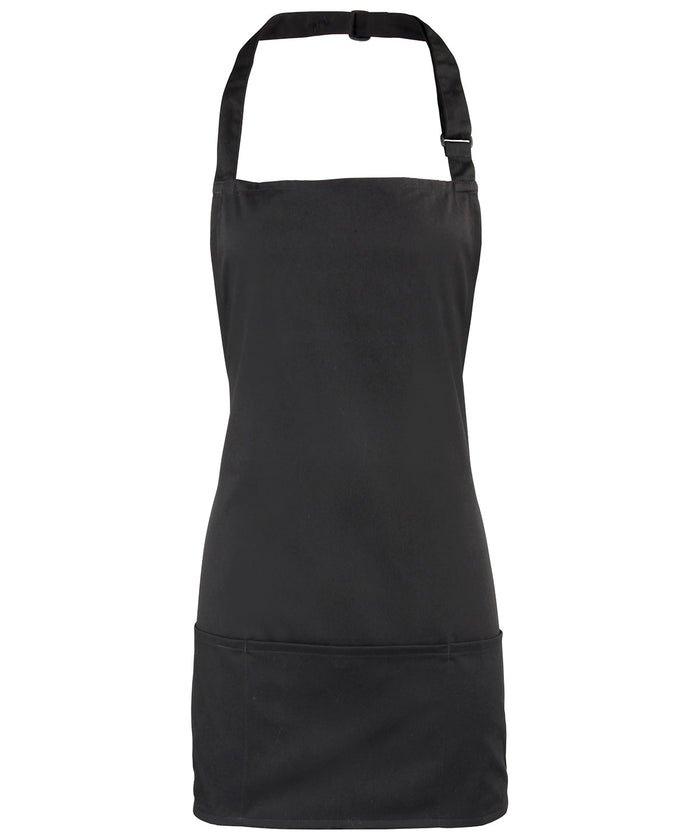 Premier Colours 2-in-1 Apron - Black
