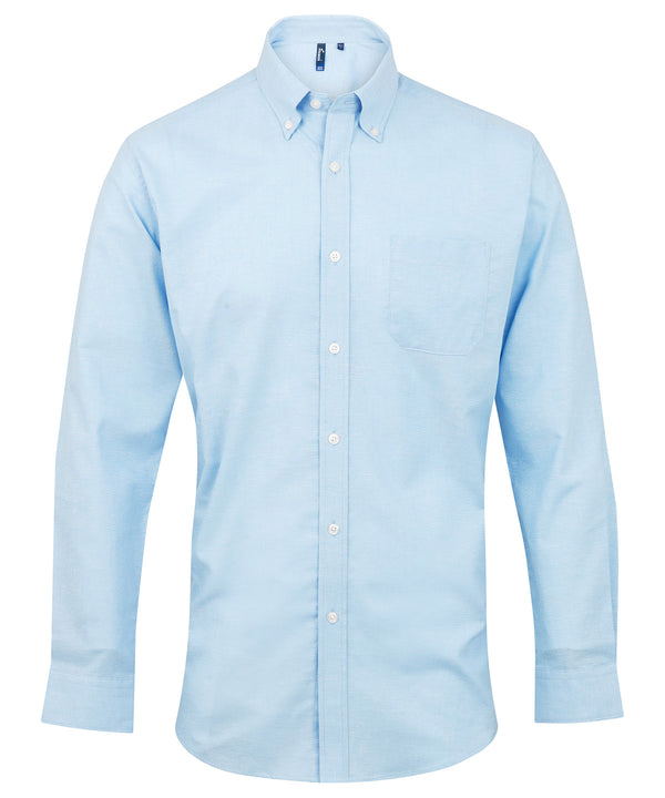 Premier Signature Oxford Long Sleeve Shirt - Light Blue