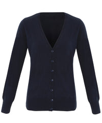 Premier Women's 'essential' Acrylic Cardigan - Navy