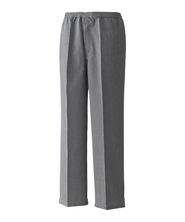 Premier Pull-on Chef’s Trousers - Black/White