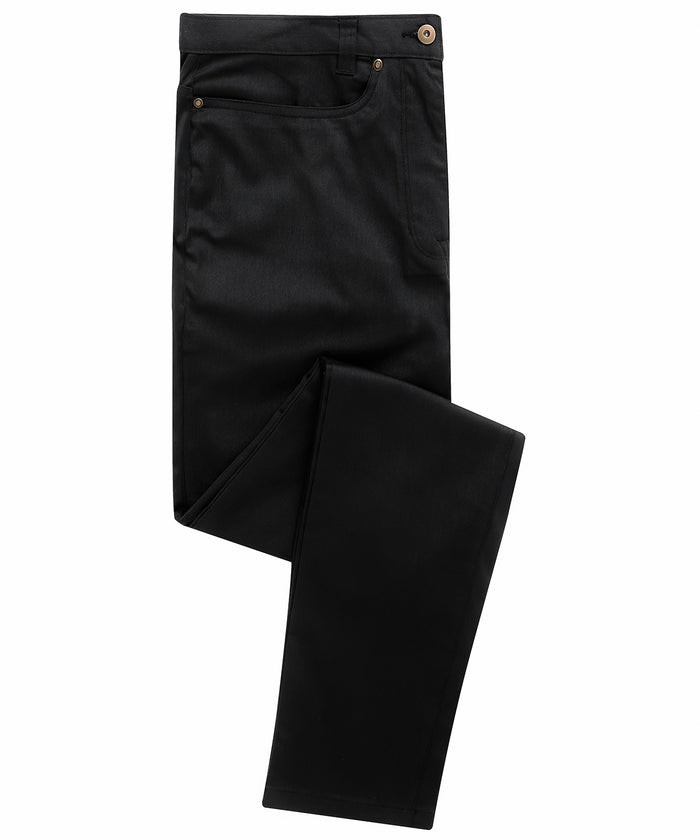 Premier Performance Chino Jeans - Black