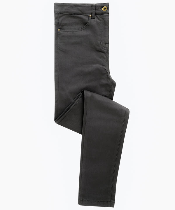 Premier Women's Performance Chino Jeans - Charcoal