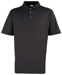 Premier Studded Polo - Black
