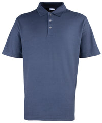 Premier Studded Polo - Navy