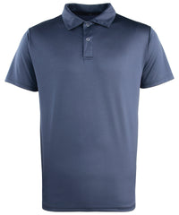Premier Coolchecker® Studded Polo - Navy