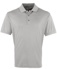 Premier Coolchecker® Piqué Polo - Silver*