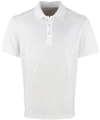 Premier Coolchecker® Piqué Polo - White