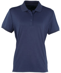 Premier Women's Coolchecker® Piqué Polo - Navy