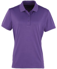 Premier Women's Coolchecker® Piqué Polo - Purple