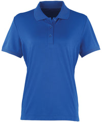 Premier Women's Coolchecker® Piqué Polo - Royal