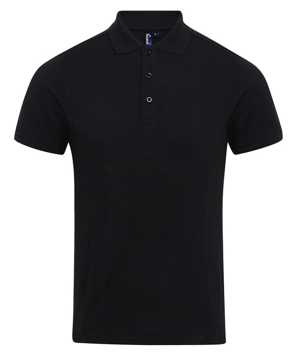 Premier Coolchecker® Plus Piqué Polo - Black*