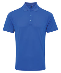 Premier Coolchecker® Plus Piqué Polo - Royal*