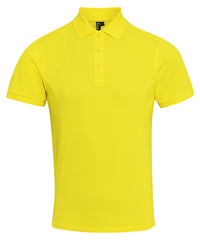 Premier Coolchecker® Plus Piqué Polo - Yellow