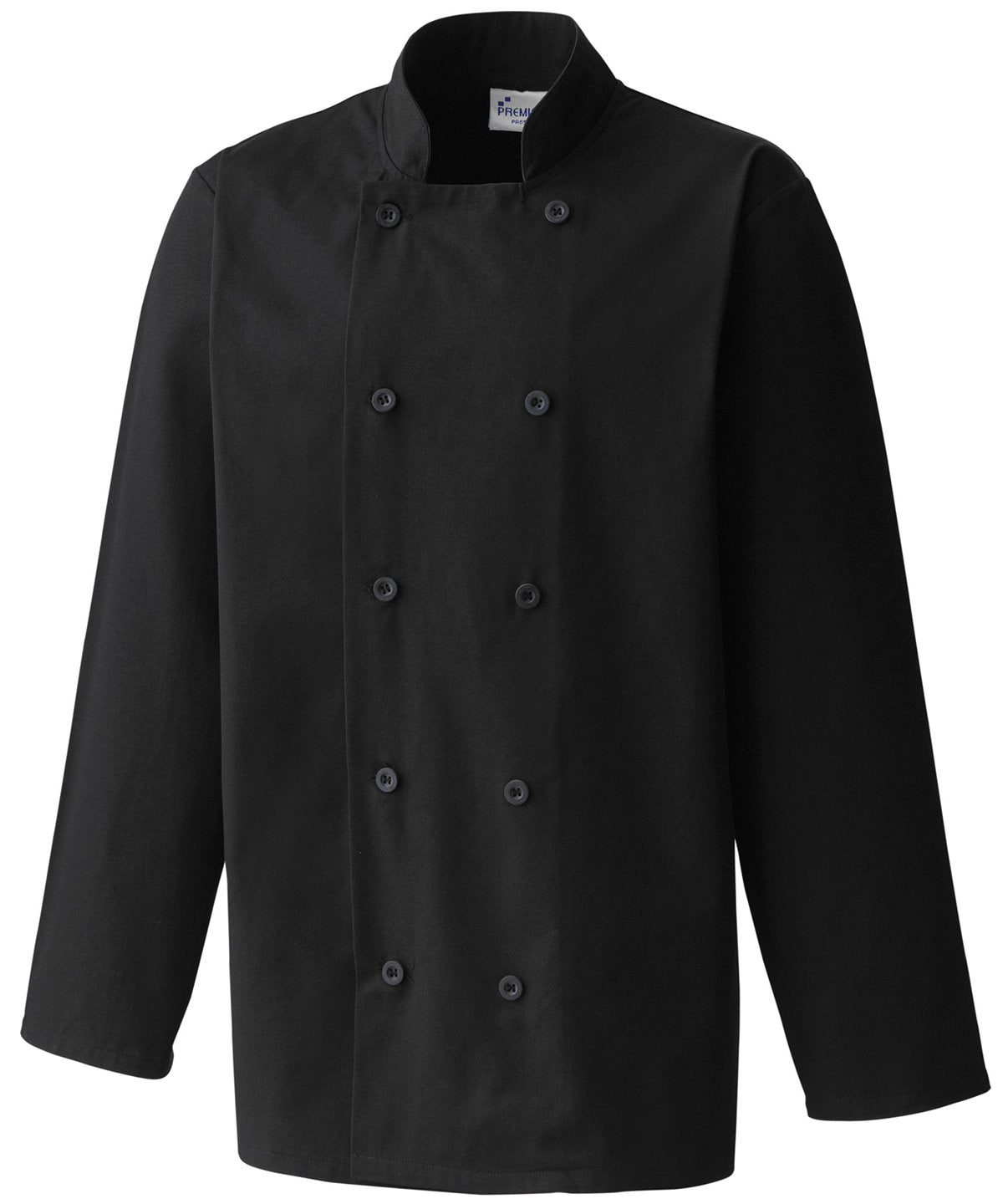 Premier Long Sleeve Chef’s Jacket - Black
