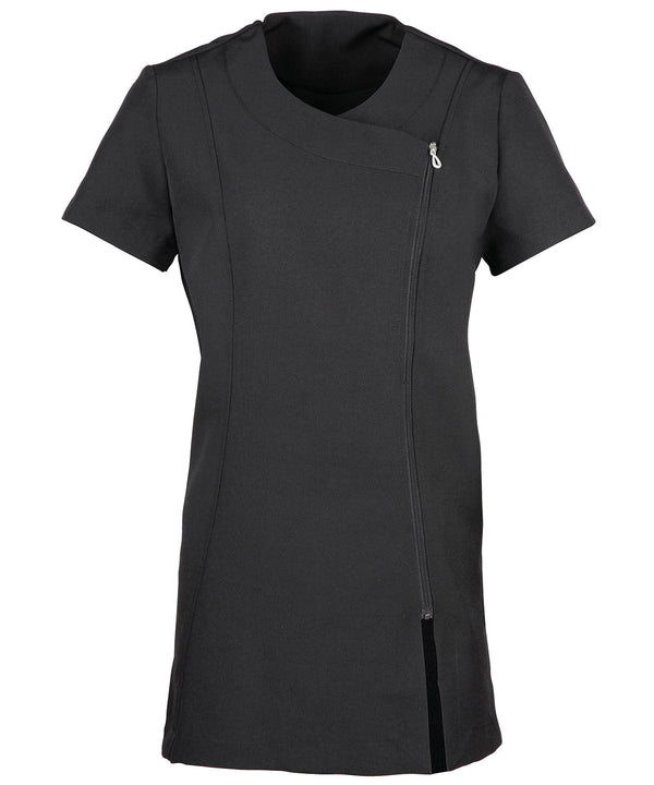 Premier Camellia Beauty and Spa Tunic - Black