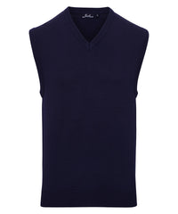 Premier Sleeveless Knitted Sweater - Navy