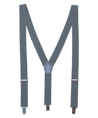 Premier Clip-on Trouser Braces - Steel